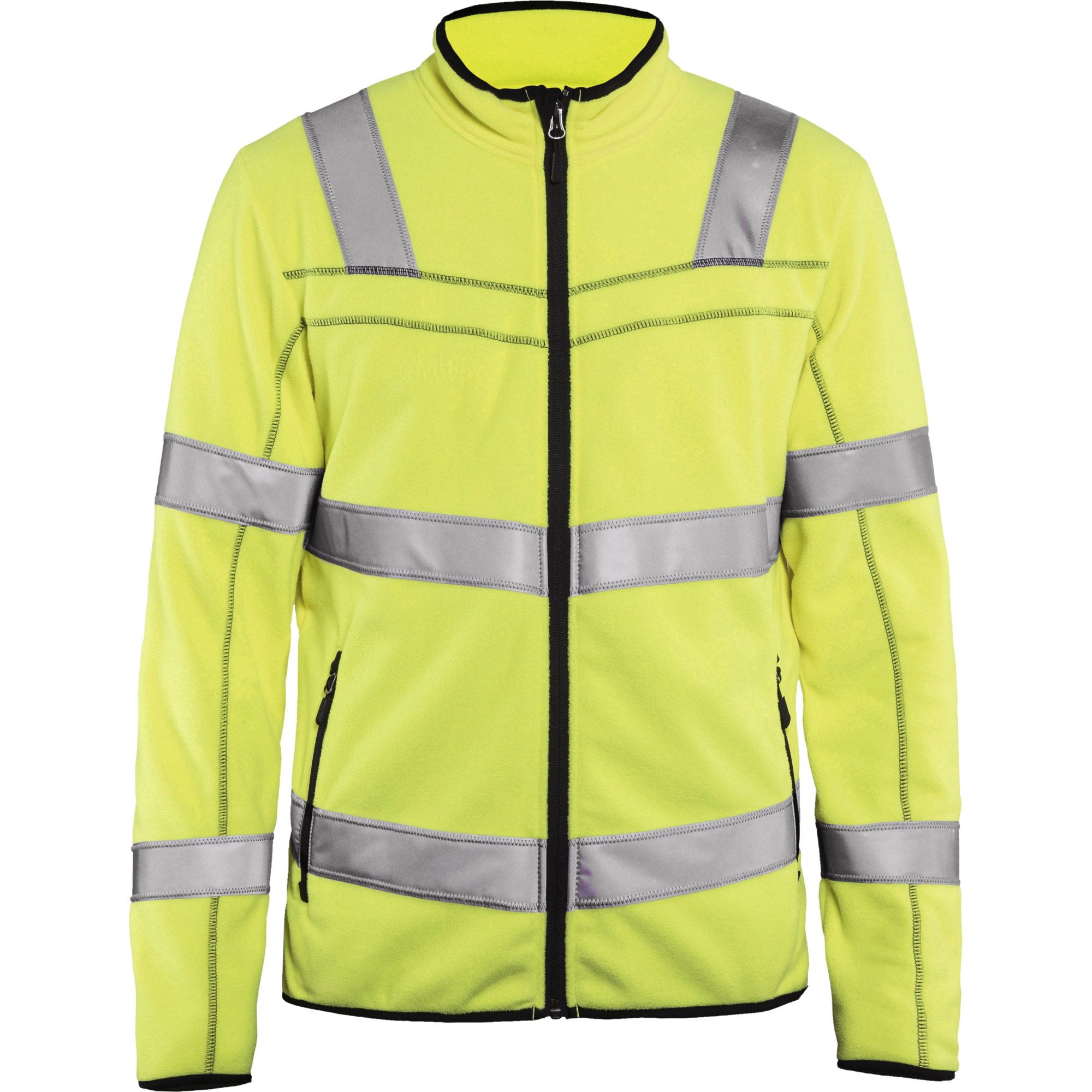 Blaklader High Vis Microfleece Jacket, Yellow