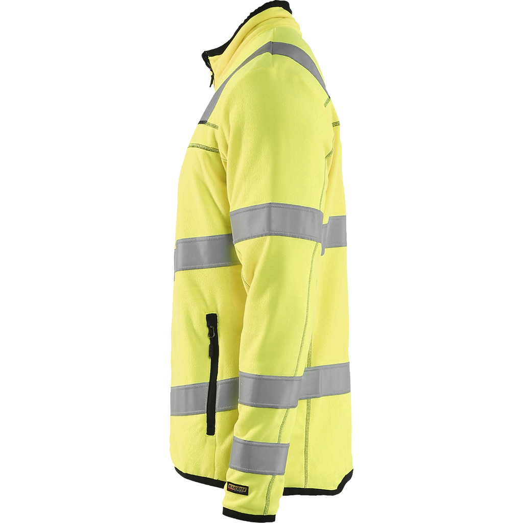Blaklader High Vis Microfleece Jacket, Yellow (3)
