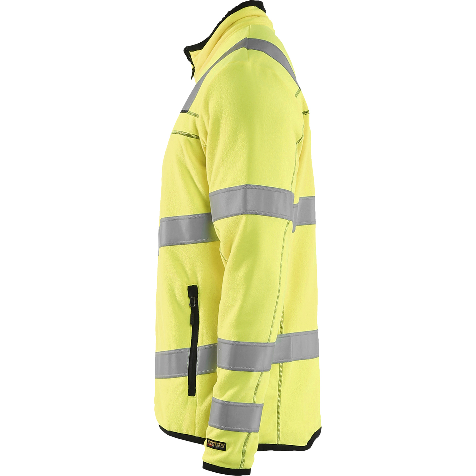 Blaklader High Vis Microfleece Jacket, Yellow (3)