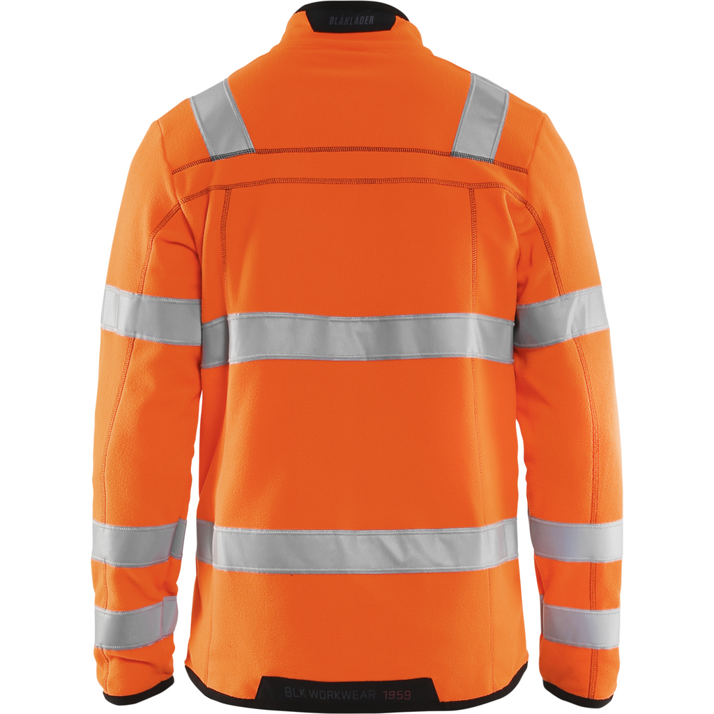 Blaklader High Vis Microfleece Jacket, Orange (4)