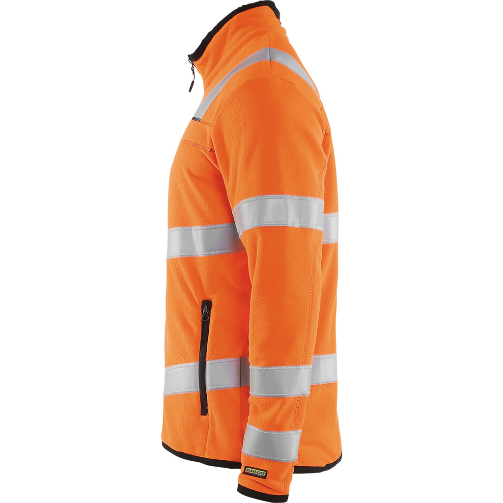 Blaklader High Vis Microfleece Jacket, Orange (3)