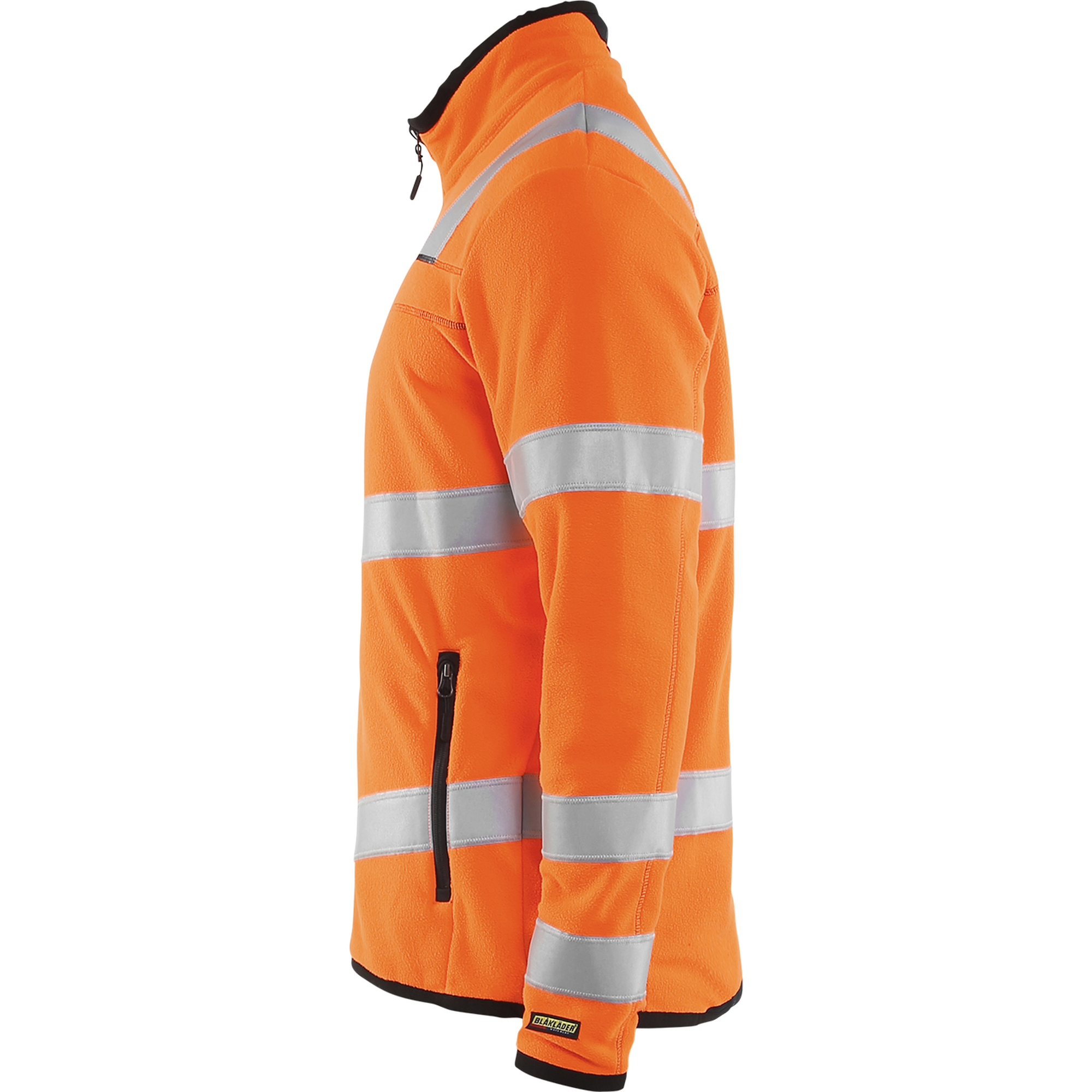 Blaklader High Vis Microfleece Jacket, Orange (3)