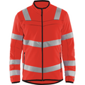 Blaklader High Vis Microfleece Jacket, Red