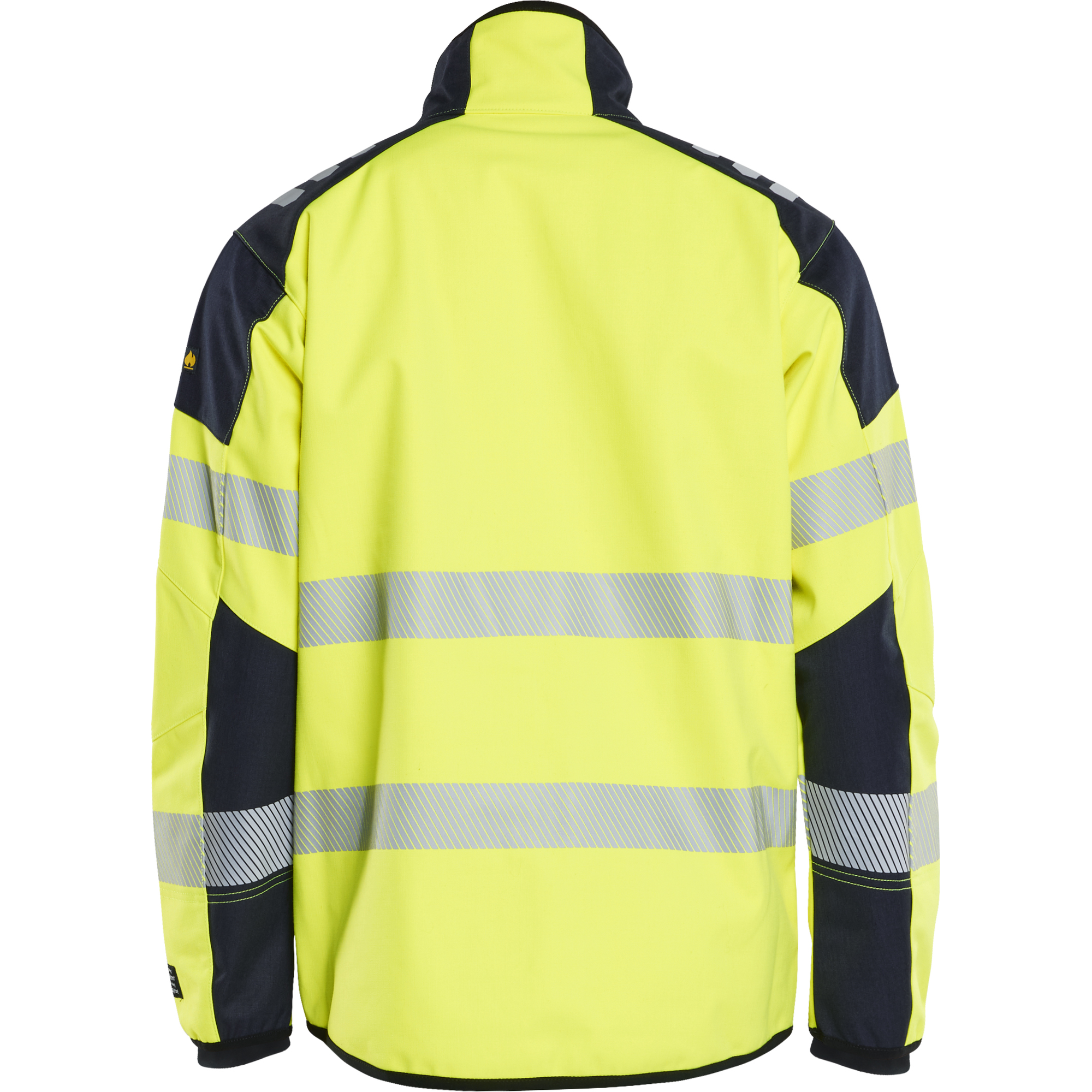 Blaklader Multi-Norm Softshell Jacket, Yellow/Navy (4)