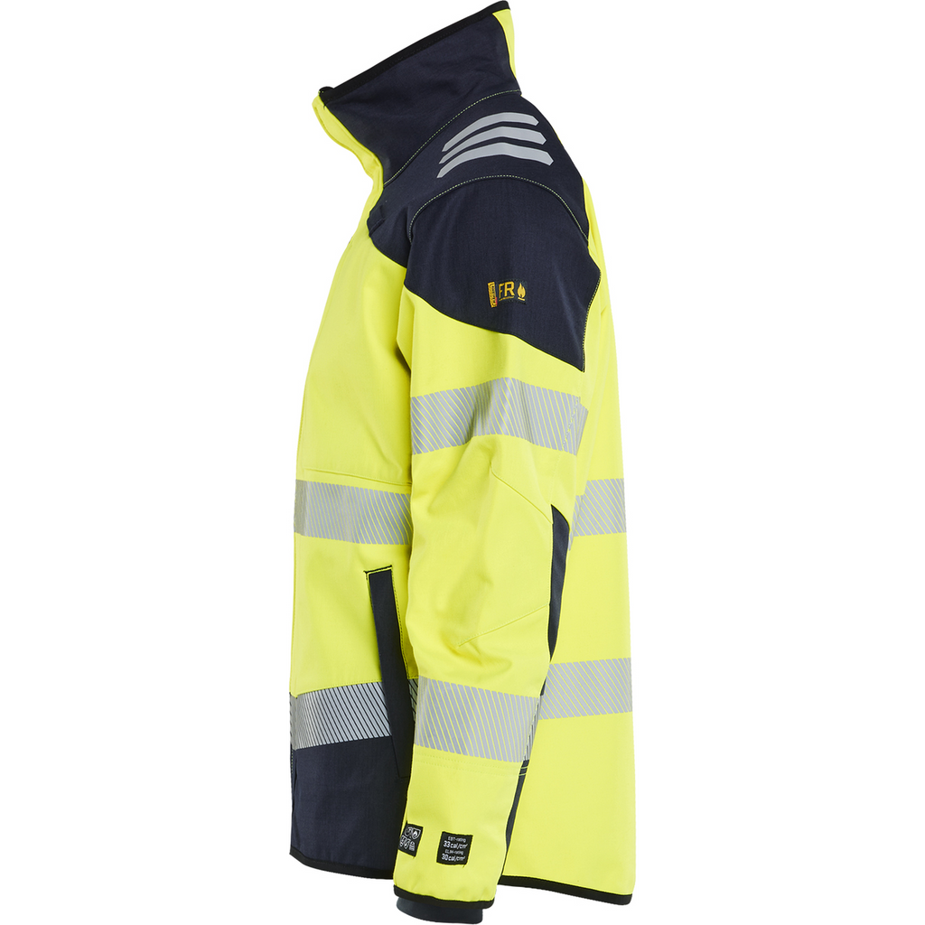 Blaklader Multi-Norm Softshell Jacket, Yellow/Navy (3)