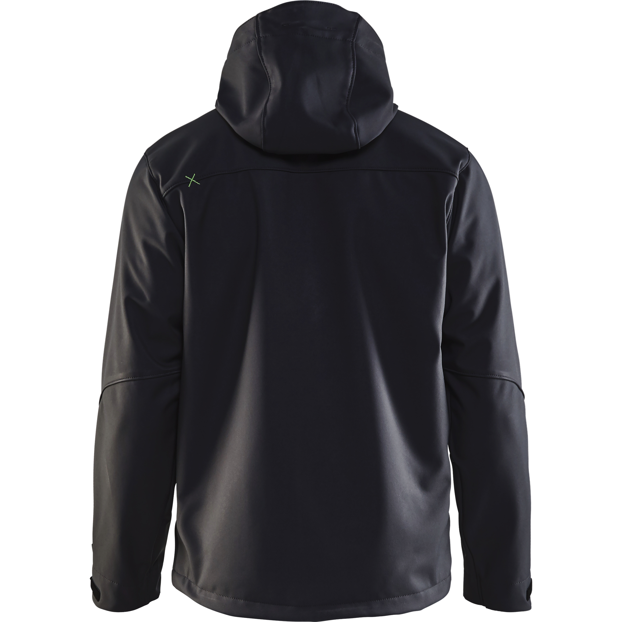 Blaklader Softshell Jacket, Black/Green (4)