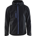 Blaklader Softshell Jacket, Black/Cornflower Blue