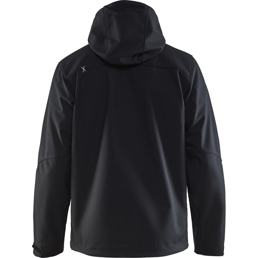 Blaklader Softshell Jacket, Black/Silver (4)