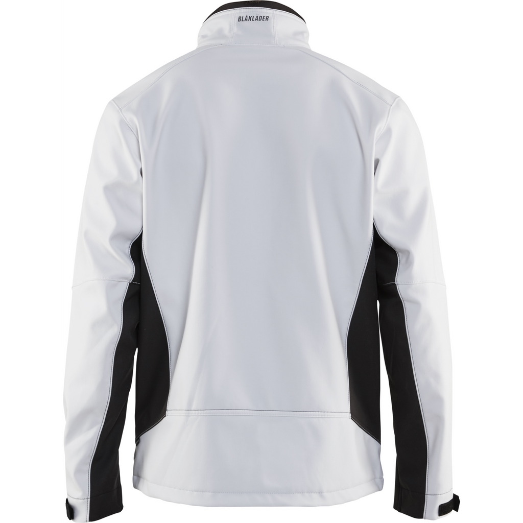 Blaklader Softshell Jacket, White/Dark Grey (4)