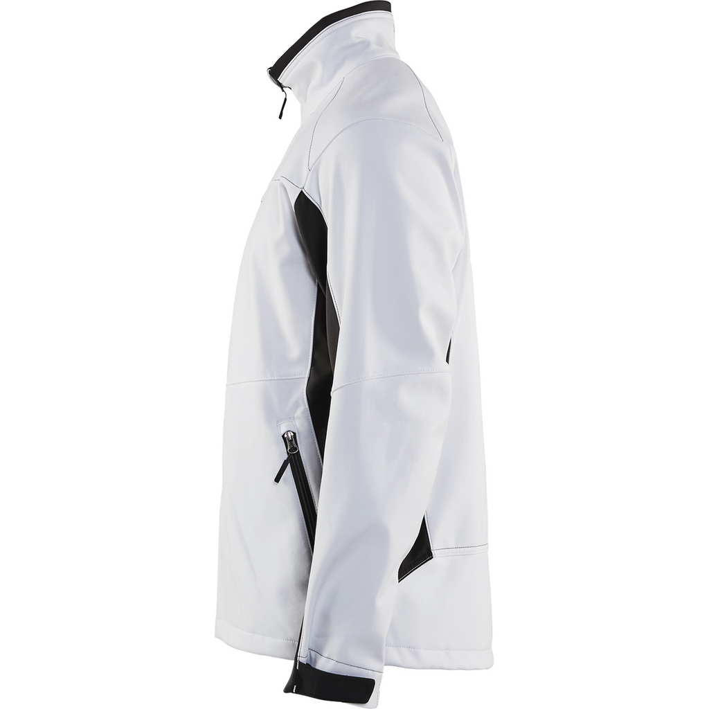 Blaklader Softshell Jacket, White/Dark Grey (3)