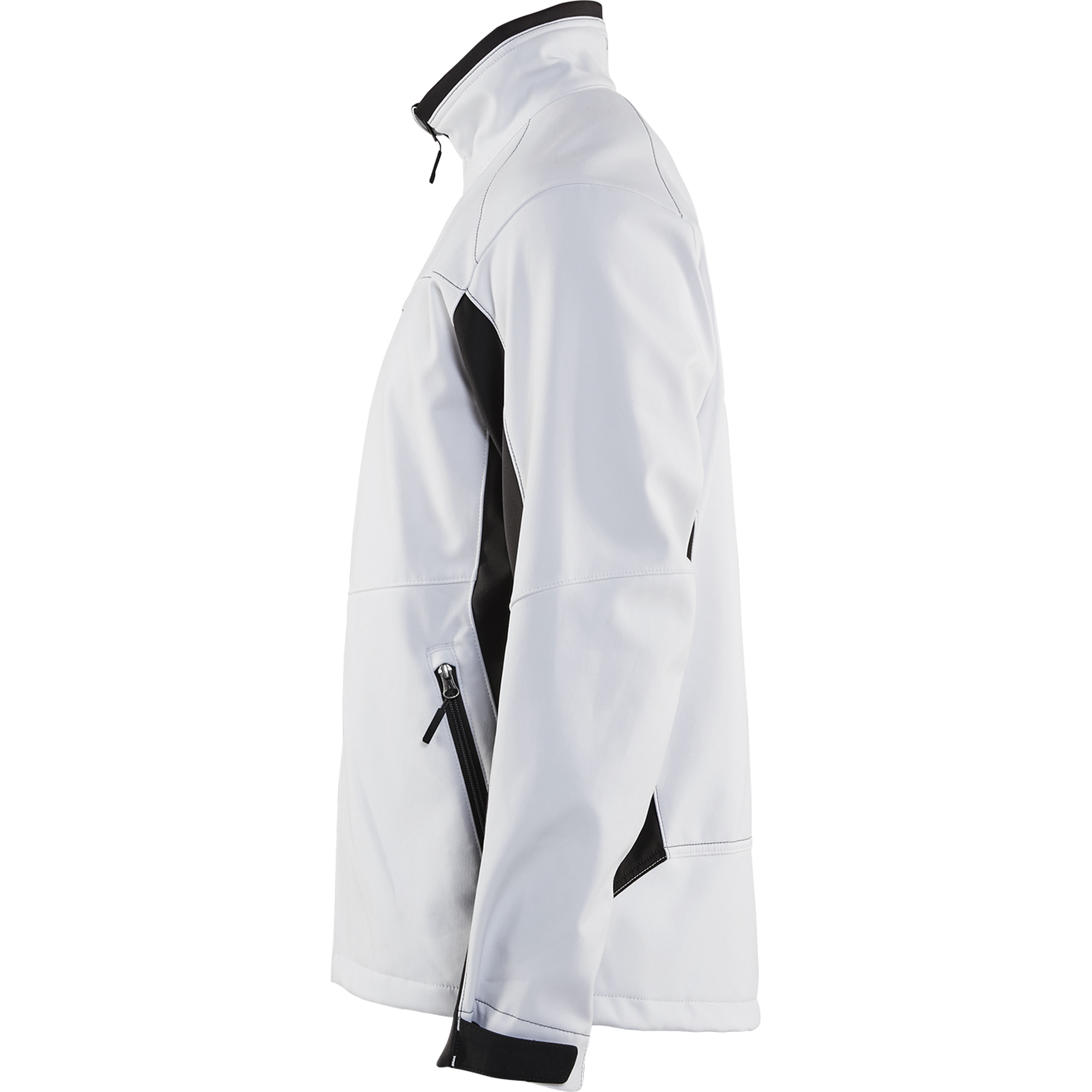 Blaklader Softshell Jacket, White/Dark Grey (3)