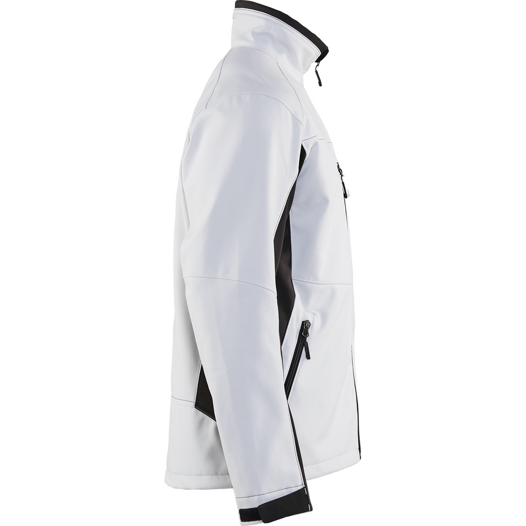 Blaklader Softshell Jacket, White/Dark Grey (2)