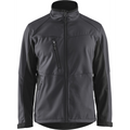 Blaklader Softshell Jacke, Mittelgrau/Schwarz