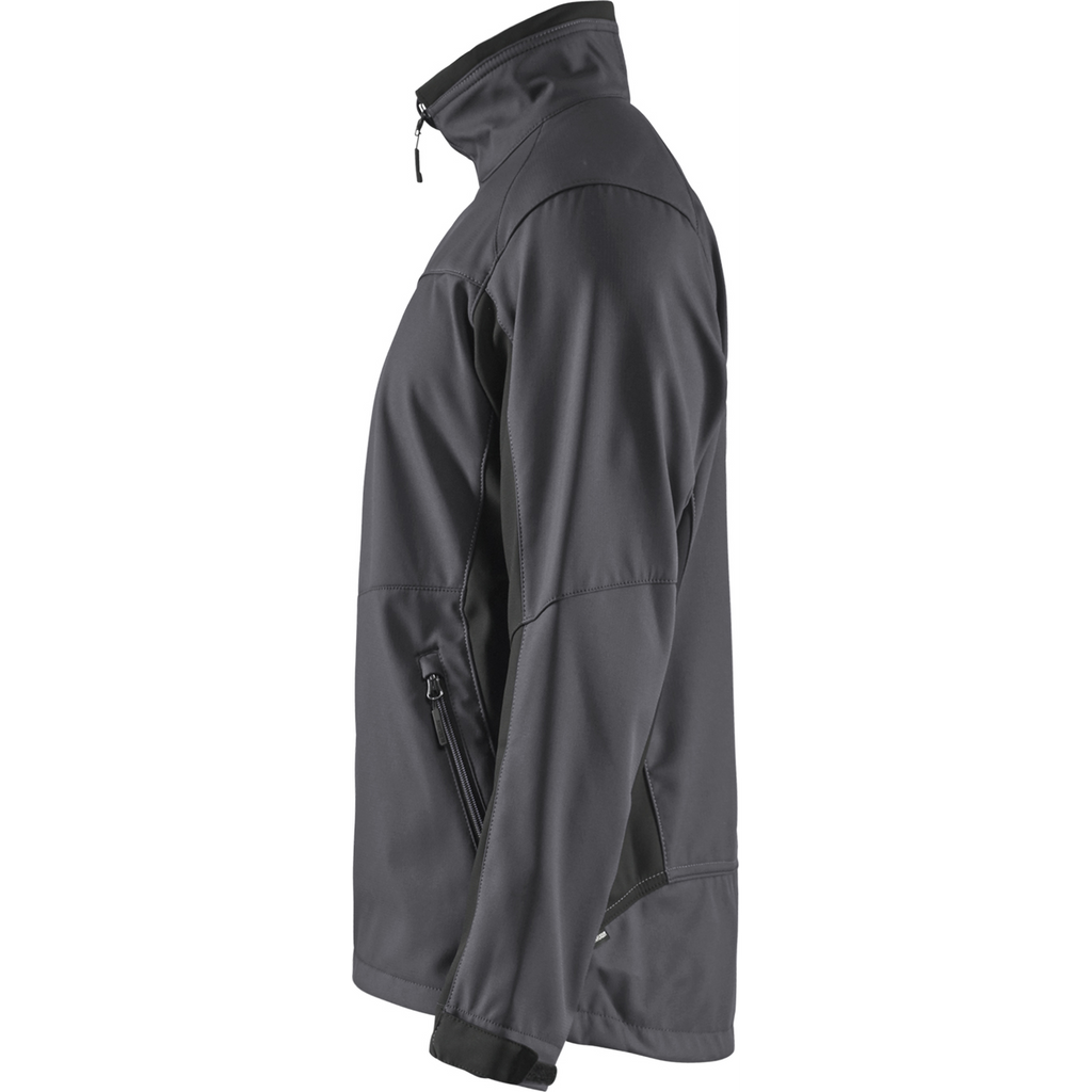 Blaklader Softshell Jacke, Mittelgrau/Schwarz (3)