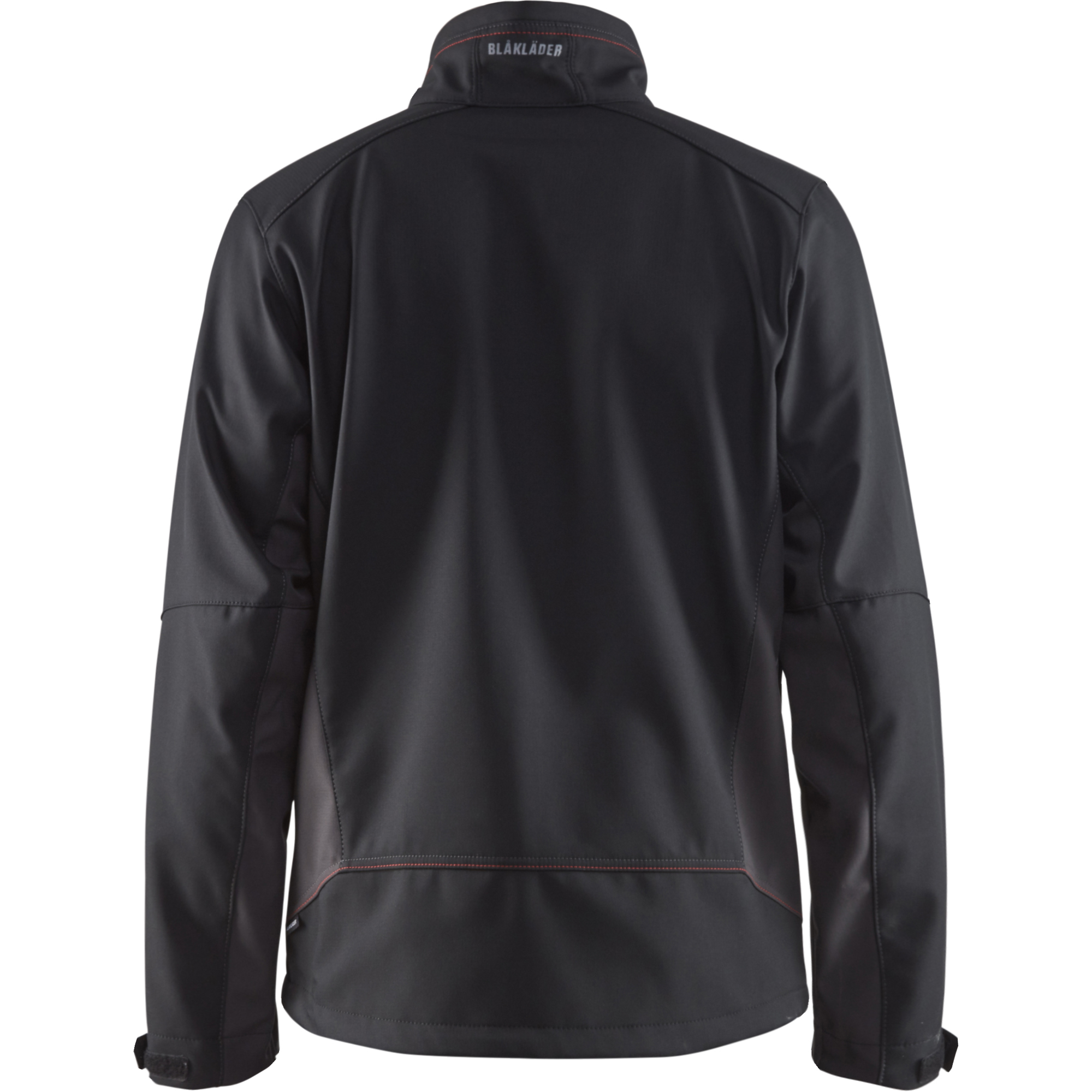 Blaklader Softshell Jacket, Black/Red (4)