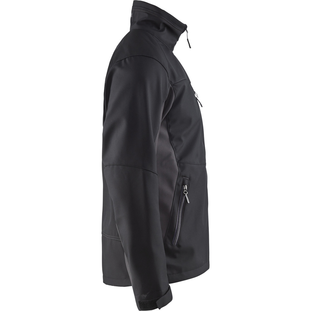 Blaklader Softshell Jacket, Black/Dark Grey (2)
