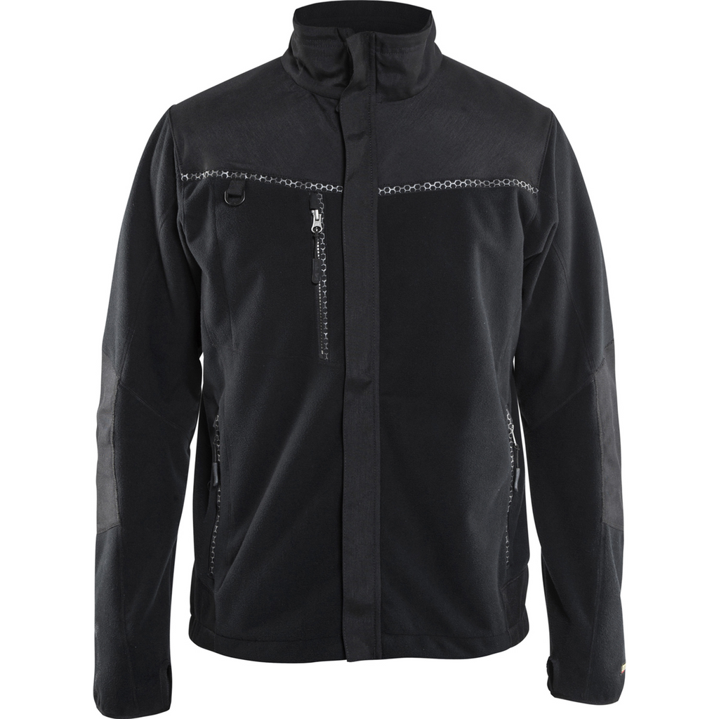Blaklader Windproof Fleece Jacket, Black