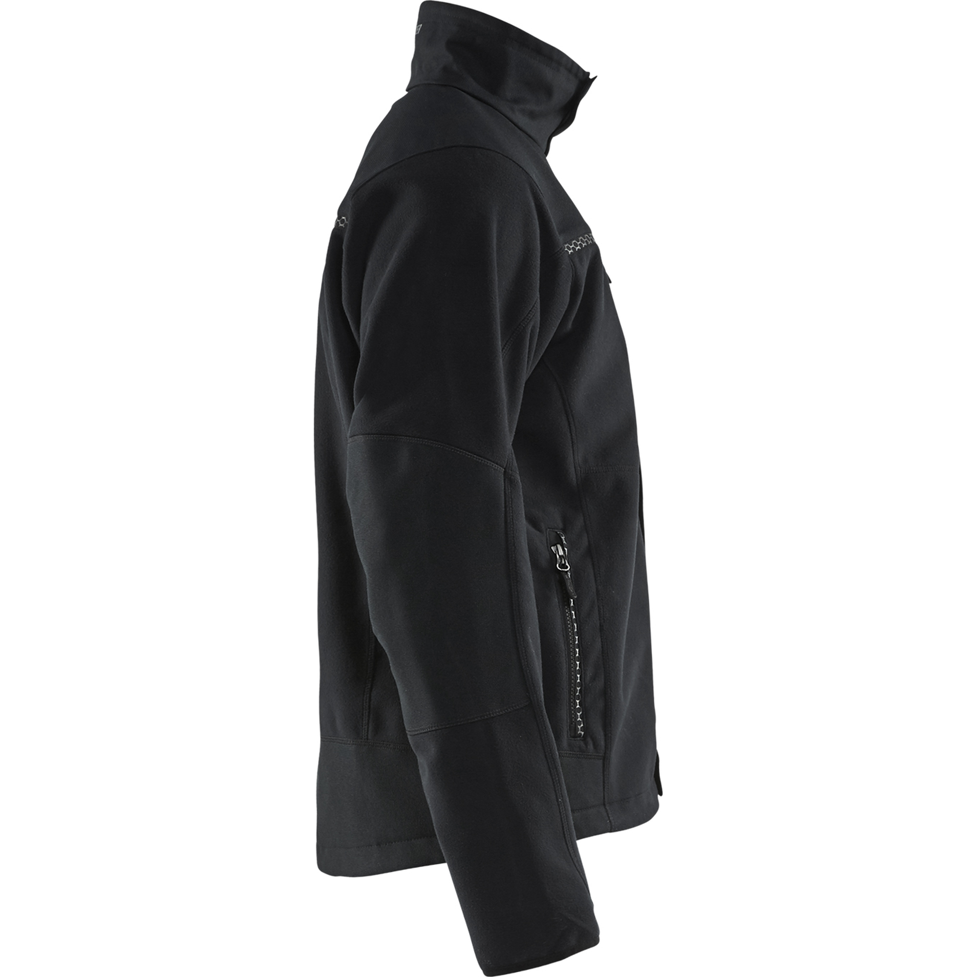 Blaklader Windproof Fleece Jacket, Black (2)