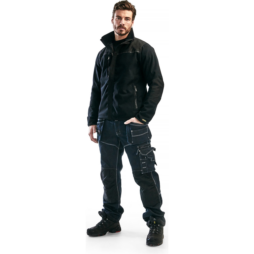 Blaklader Windproof Fleece Jacket, Black (5)