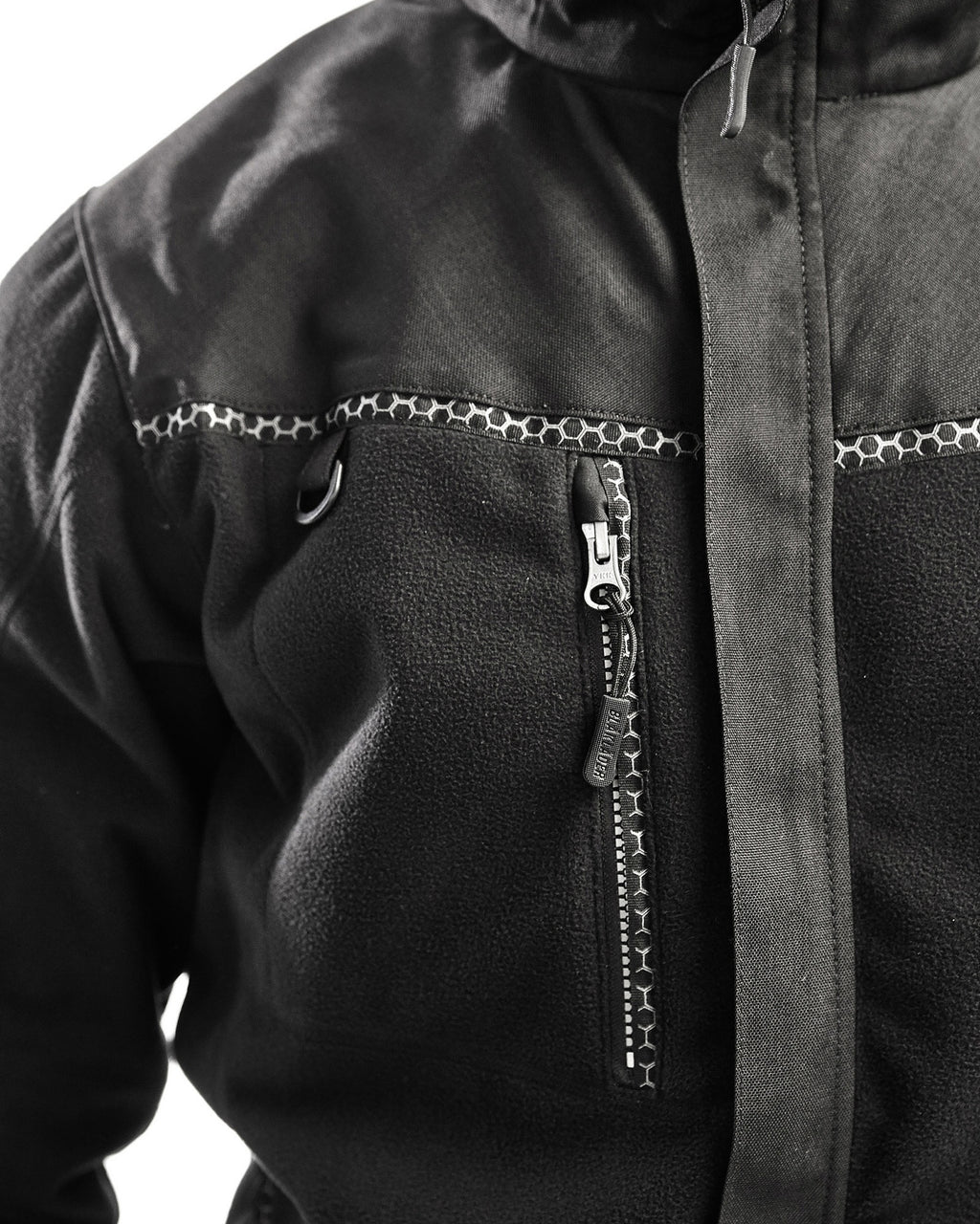 Blaklader Windproof Fleece Jacket, Black (6)