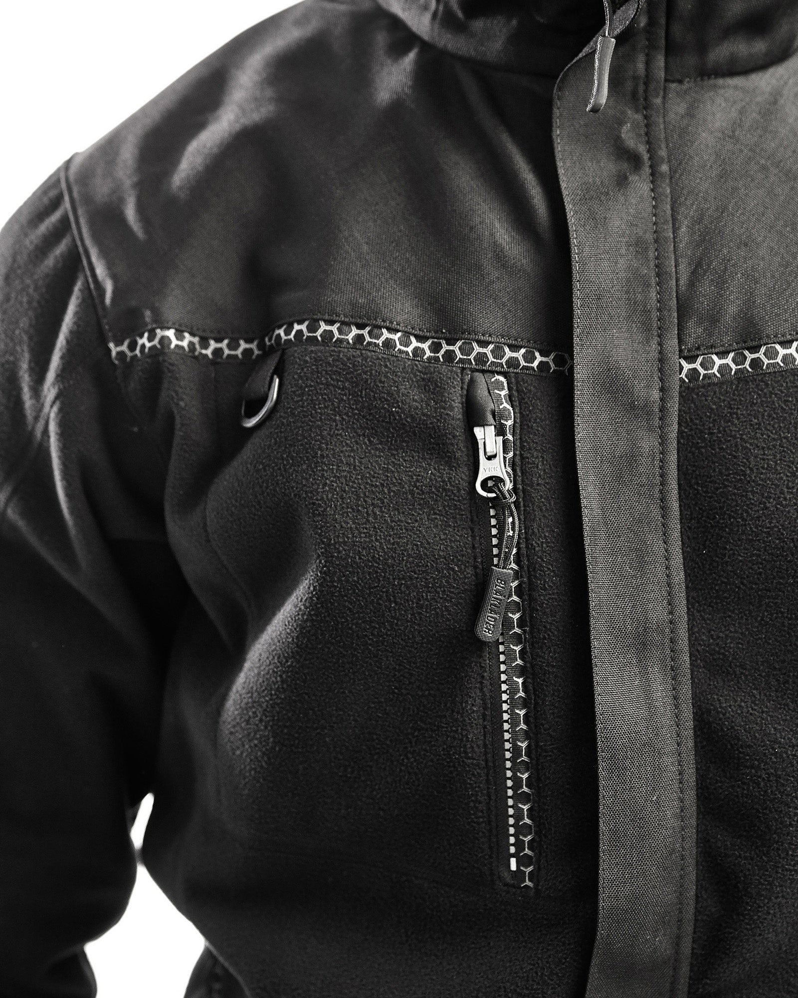 Blaklader Windproof Fleece Jacket, Black (6)
