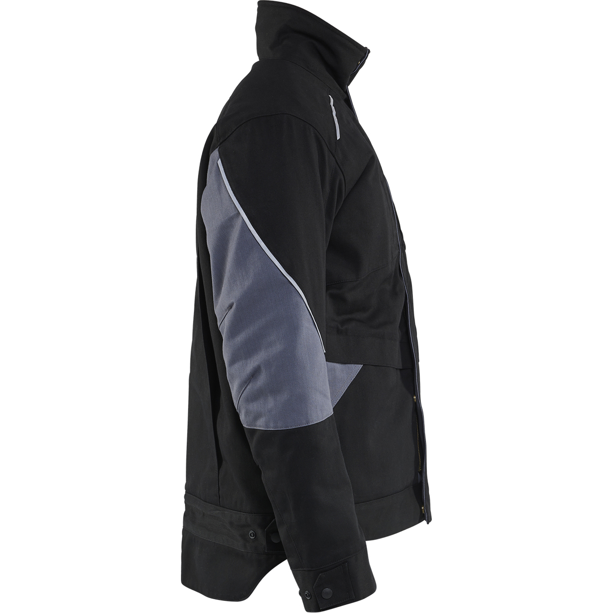 Blaklader Flame Resistant Winter Jacket, Black/Grey (2)