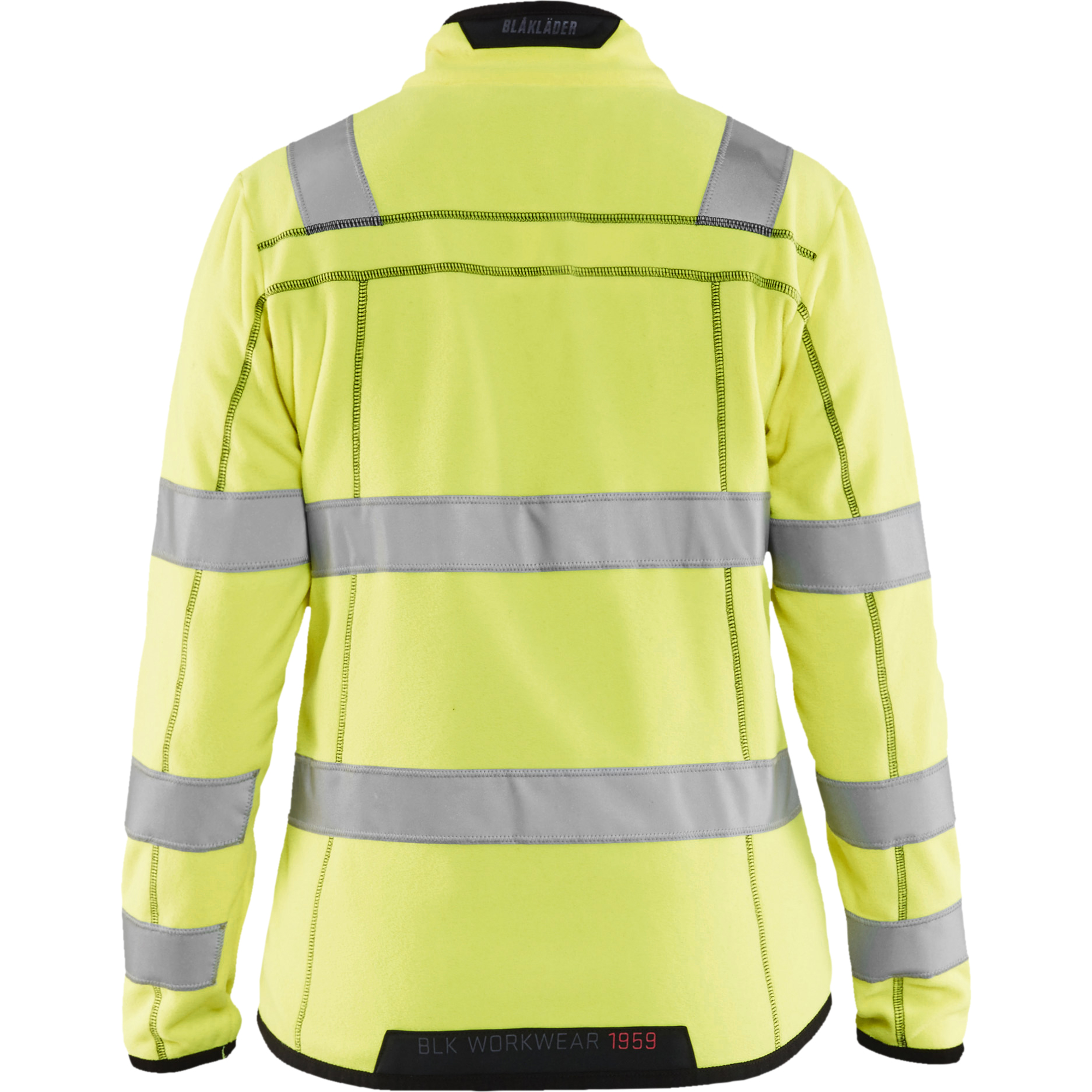 Blaklader High Vis Ladies Microfleece Jacket, Yellow (4)