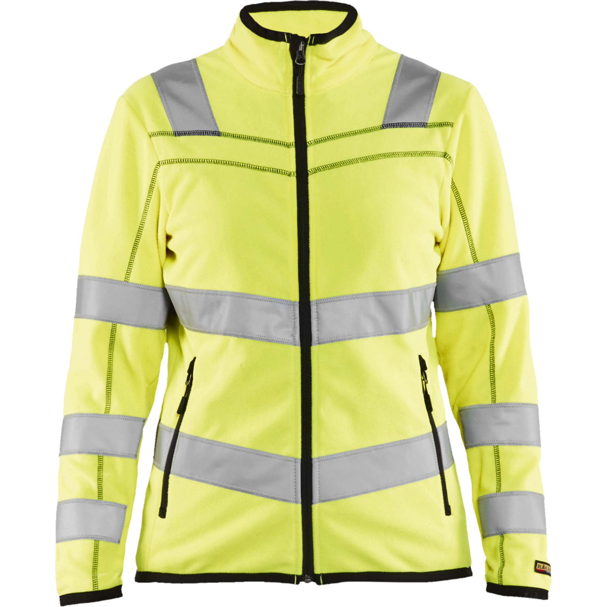 Blaklader High Vis Ladies Microfleece Jacket, Yellow