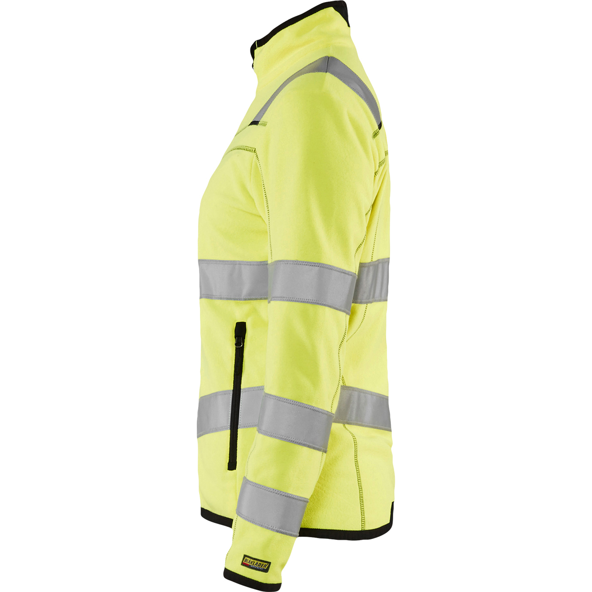 Blaklader High Vis Ladies Microfleece Jacket, Yellow (3)