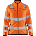 Blaklader High Vis Ladies Microfleece Jacket, Hi-Vis Orange