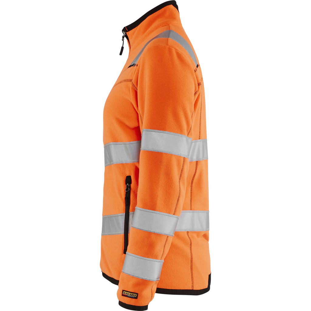Blaklader High Vis Ladies Microfleece Jacket, Hi-Vis Orange (3)