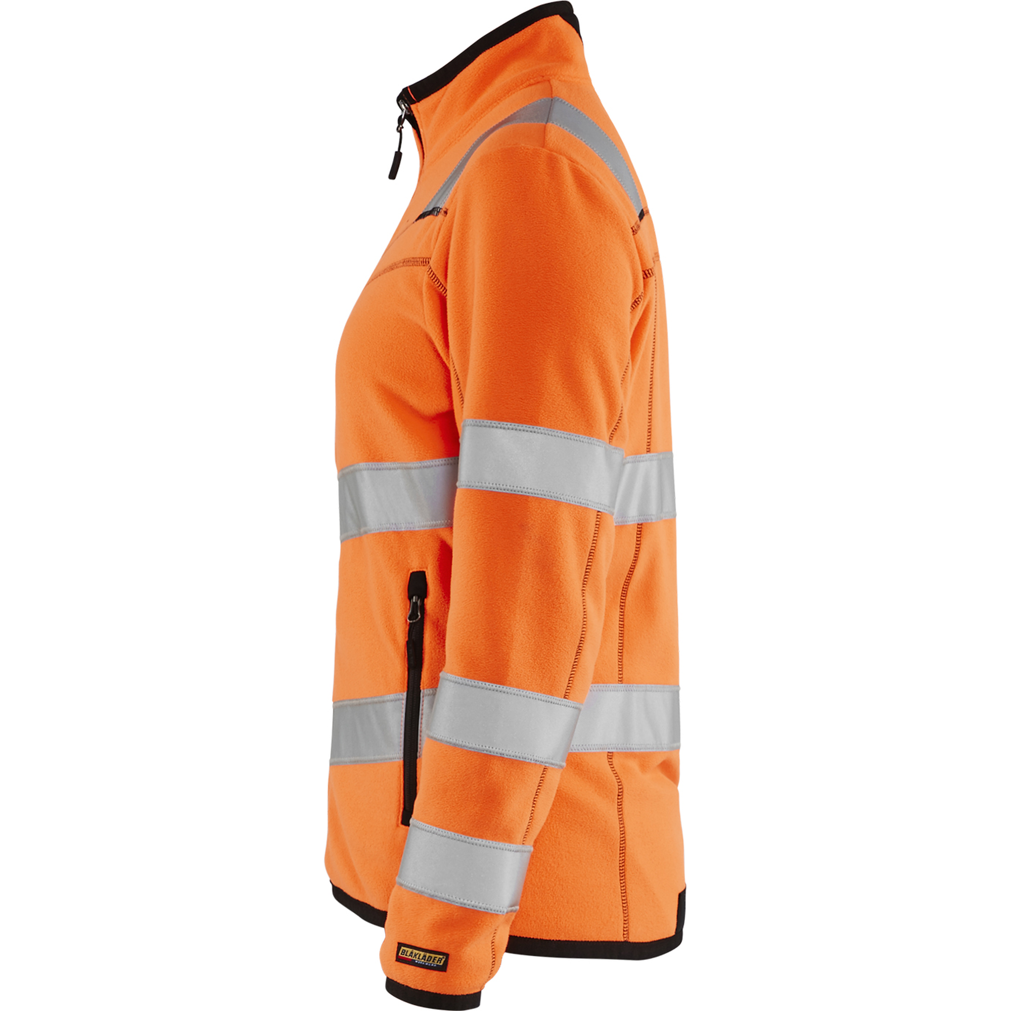 Blaklader High Vis Ladies Microfleece Jacket, Hi-Vis Orange (3)