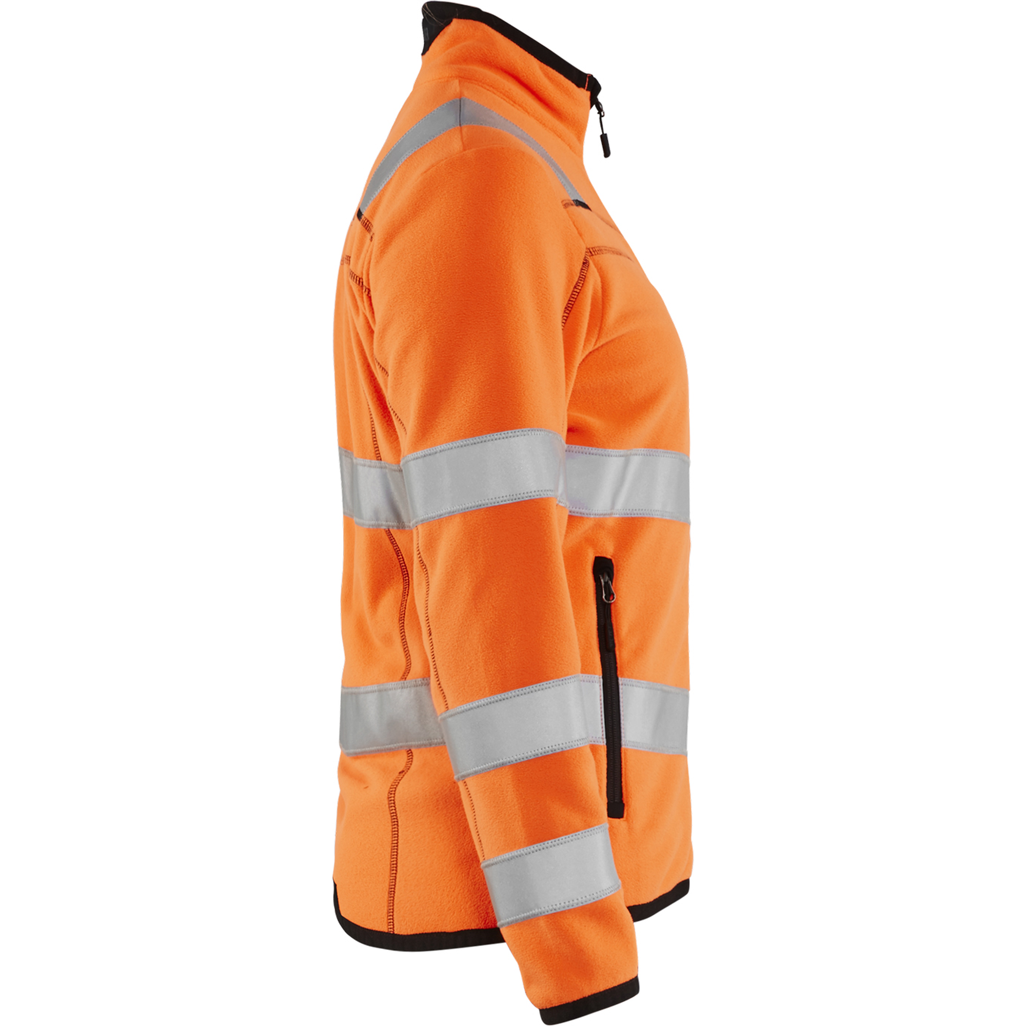 Blaklader High Vis Ladies Microfleece Jacket, Hi-Vis Orange (2)
