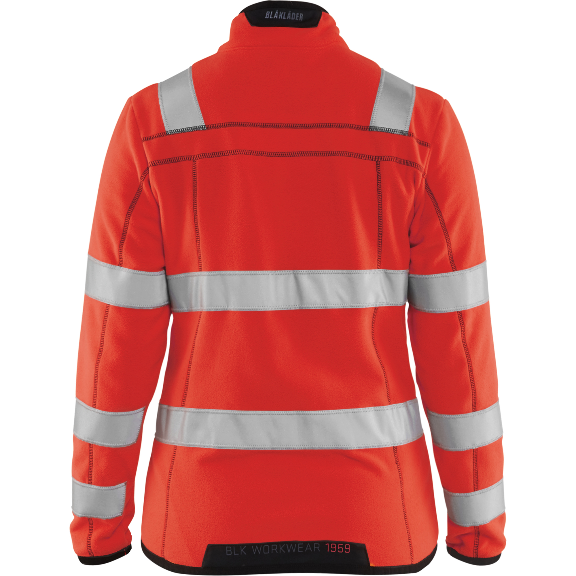 Blaklader High Vis Women's Microfleece Jacket, Red (4)