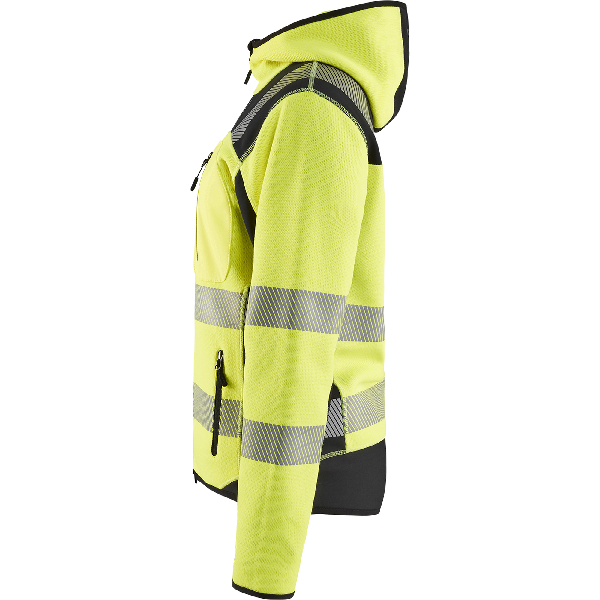 Blaklader High Vis Ladies Knitted Jacket, Yellow/Black (3)