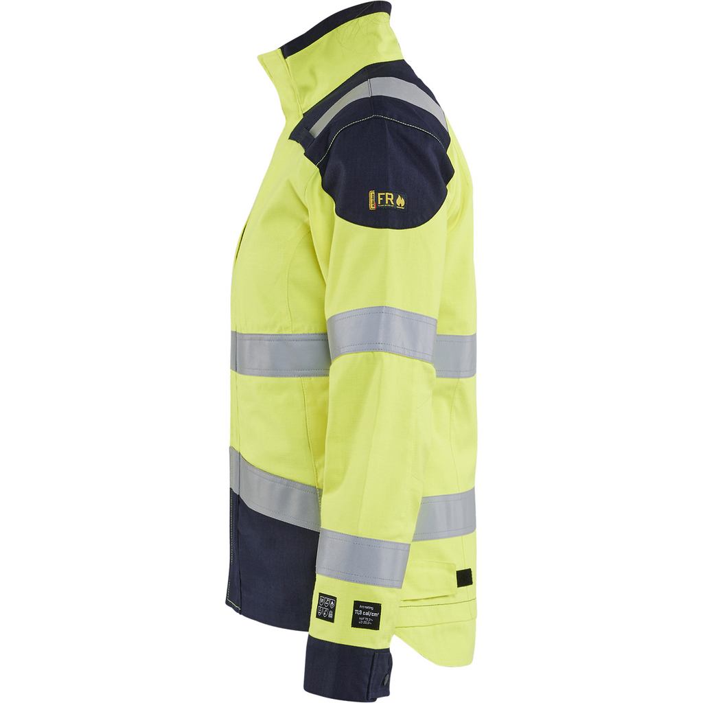 Blaklader Ladies Multi-Norm Jacket, Yellow/Navy Blue (3)