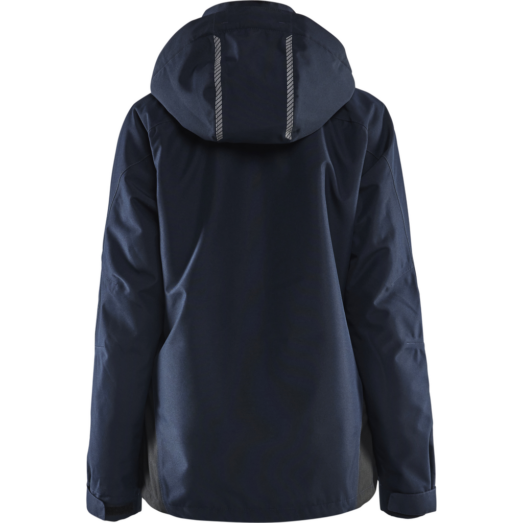 Blaklader Damen Gefütterte Leichte Winterjacke, Dunkel Marineblau/Schwarz (4)