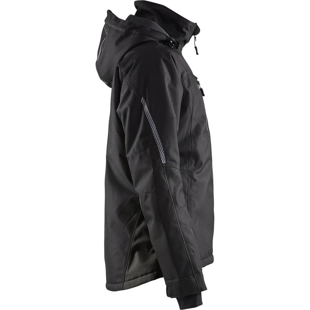 Blaklader Women's Lined Lightweight Winter Jacket, Black (2)