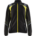 Blaklader Ladies Microfleece Jacket, Black/Yellow