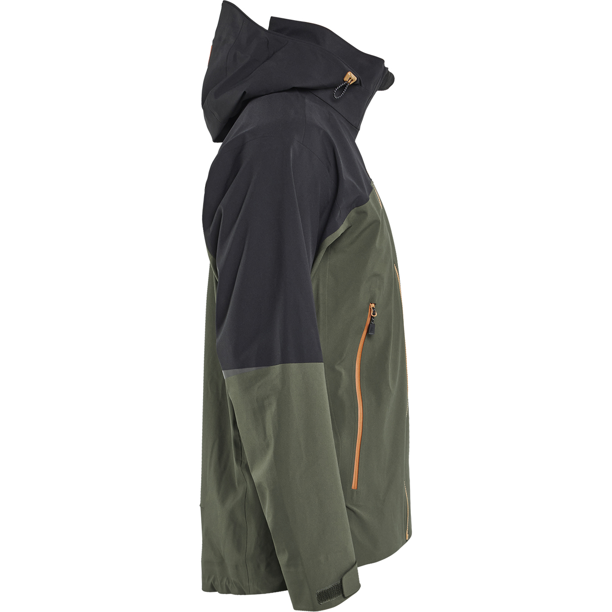 Blaklader STRIKER Stretch Shell Jacket, Forest Green/Rust (2)