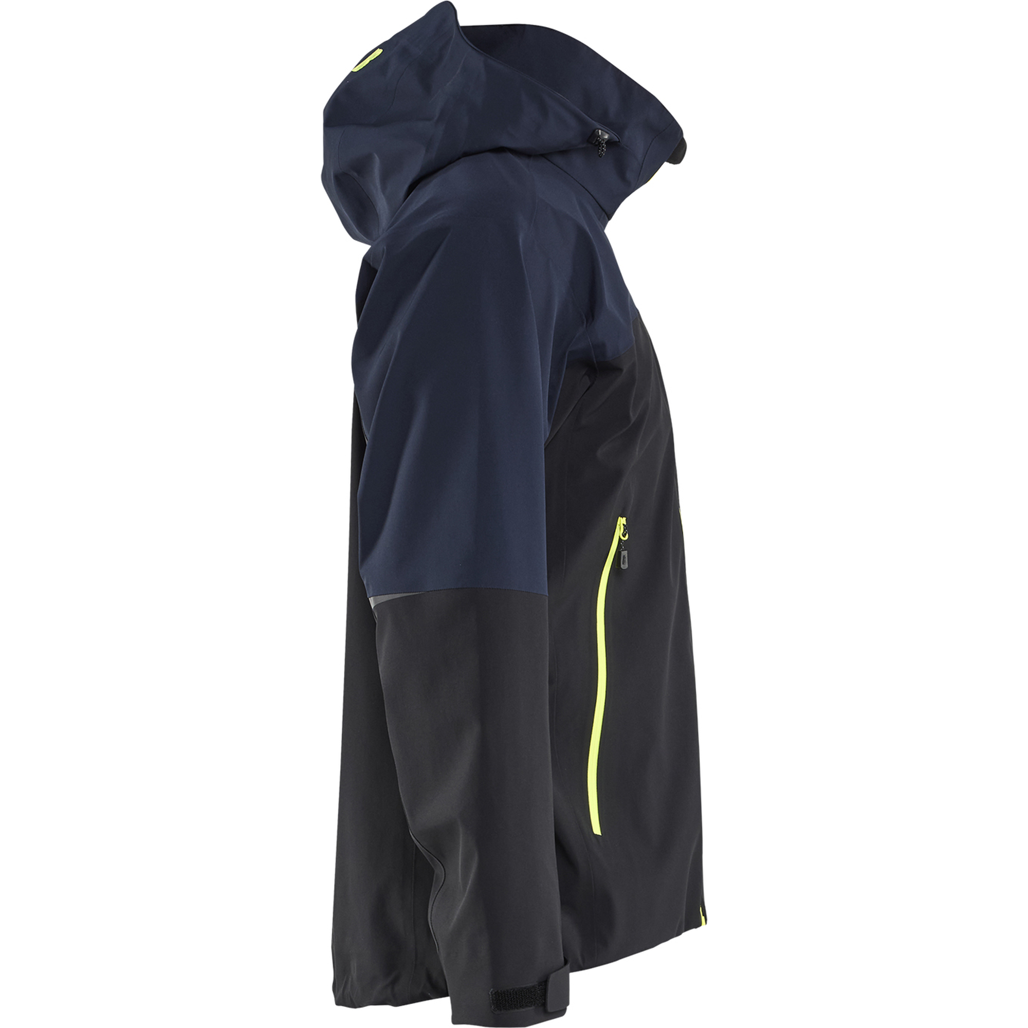 Blaklader Striker Shell Jacket Stretch, Dark Navy/High Vis Yellow (2)