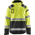 Blaklader High Vis Shell Jacket, Yellow/Black