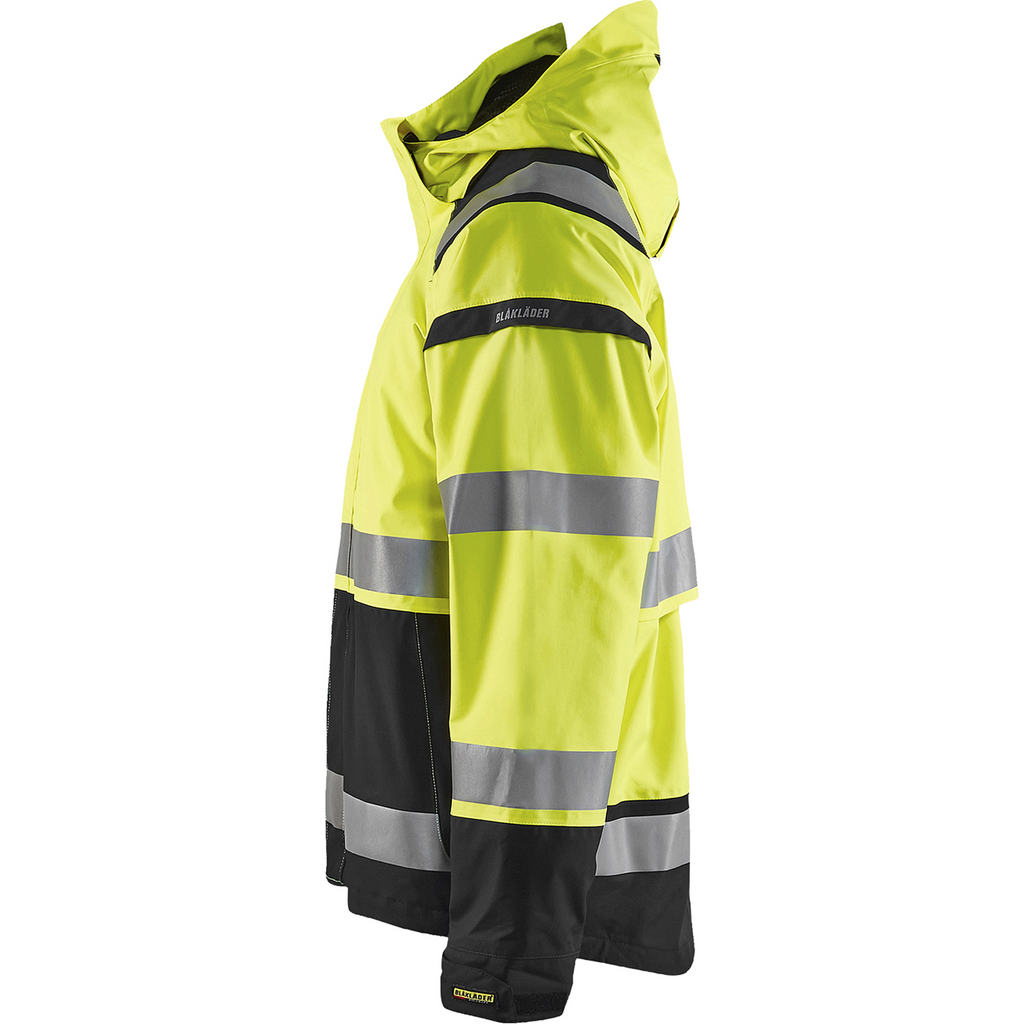 Blaklader High Vis Shell Jacket, Yellow/Black (3)