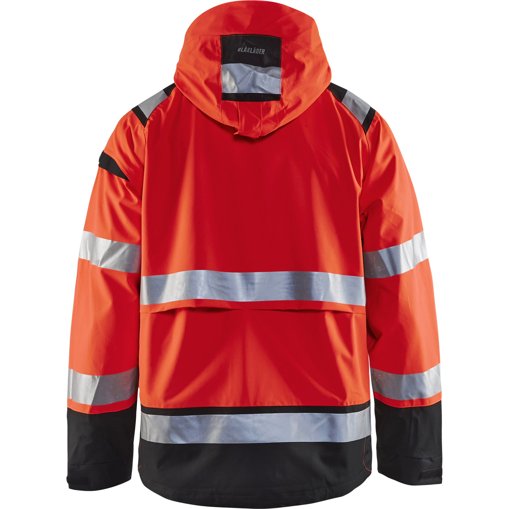 Blaklader High Vis Shell Jacket, Red/Black (4)