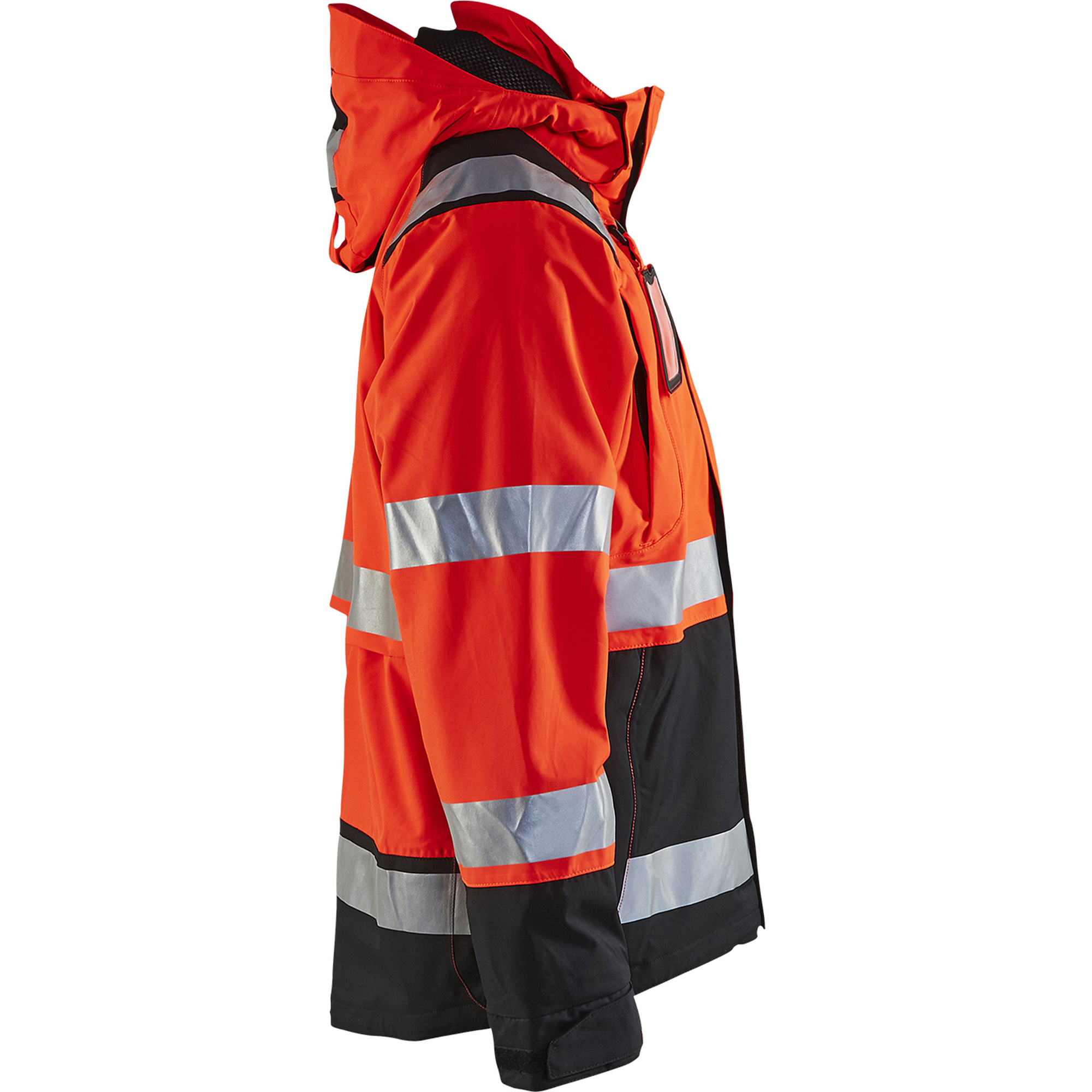 Blaklader High Vis Shell Jacket, Red/Black (2)