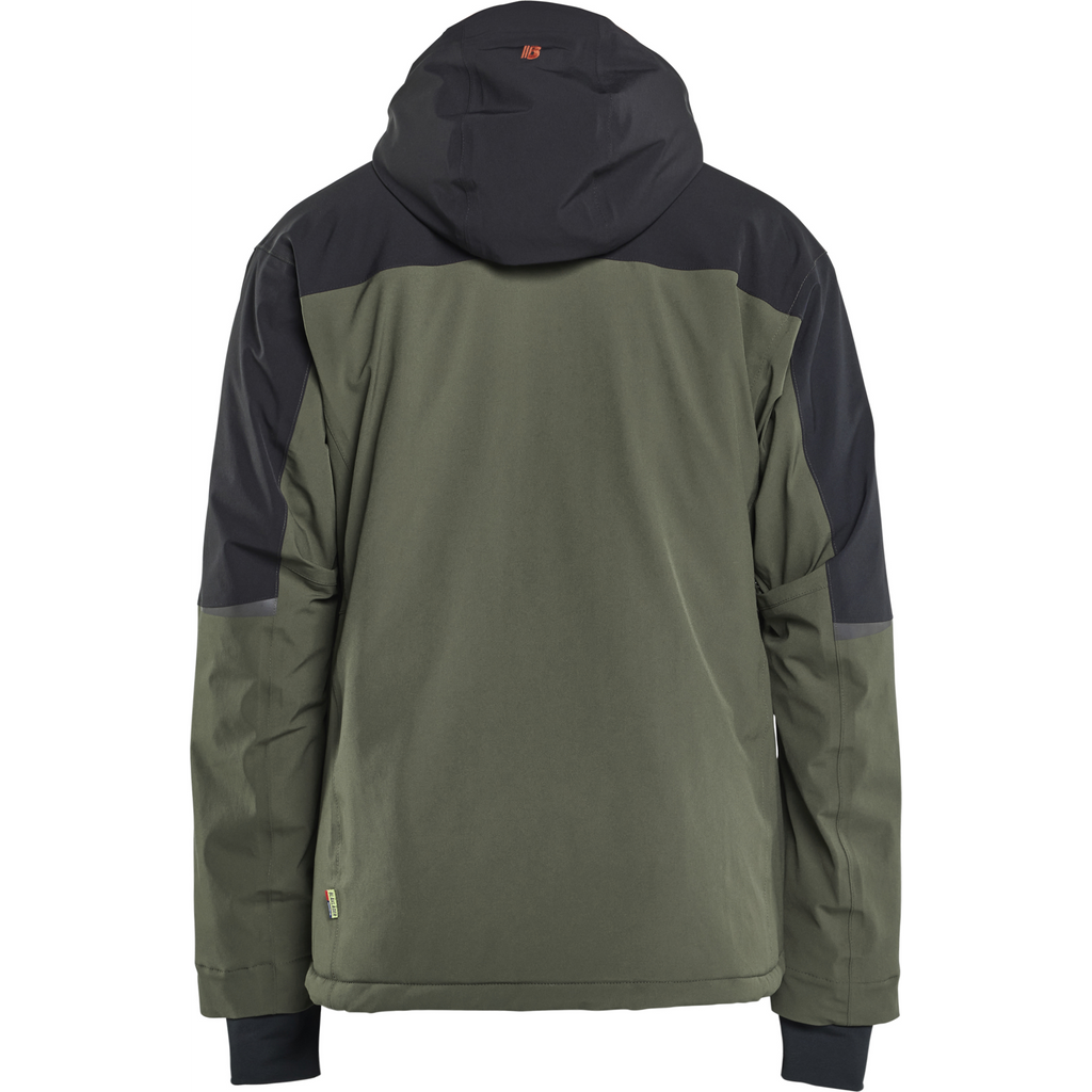 Blaklader STRIKER Winter Jacket Stretch, Forest Green/Rust (4)