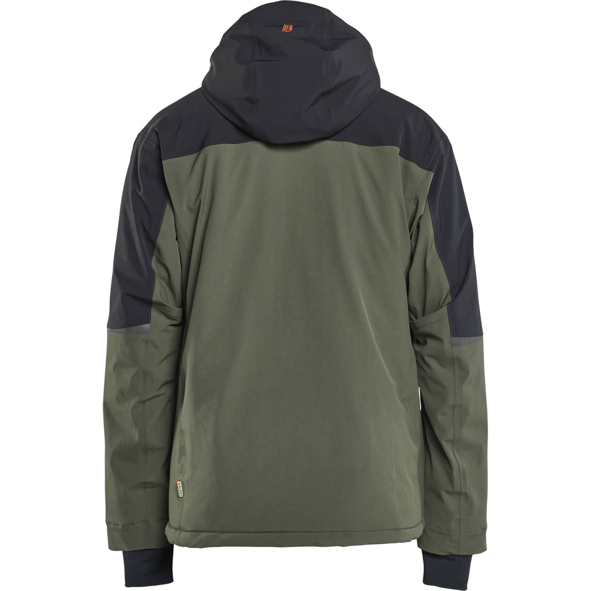 Blaklader STRIKER Winter Jacket Stretch, Forest Green/Rust (4)
