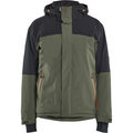 Blaklader STRIKER Winter Jacket Stretch, Forest Green/Rust