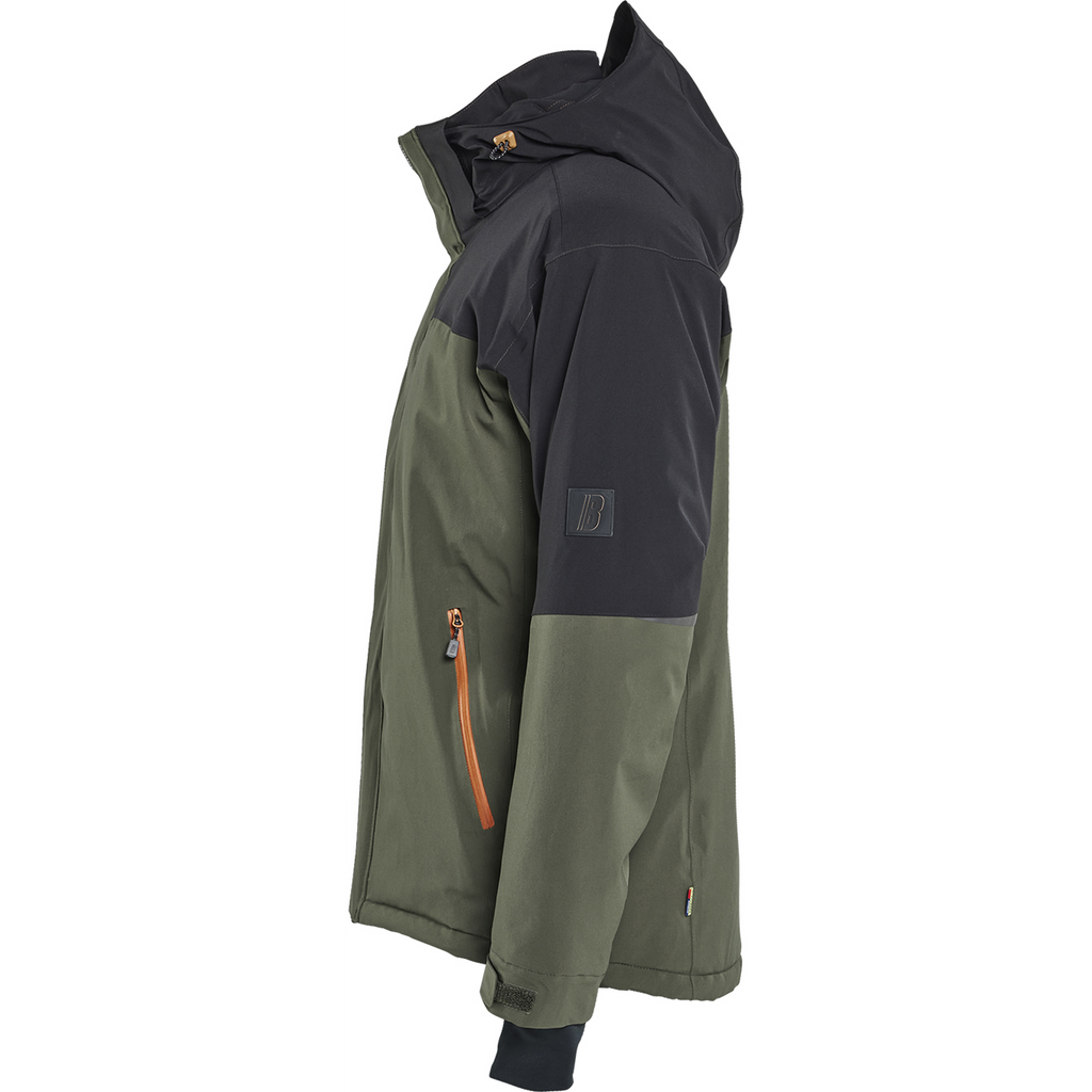 Blaklader STRIKER Winter Jacket Stretch, Forest Green/Rust (3)