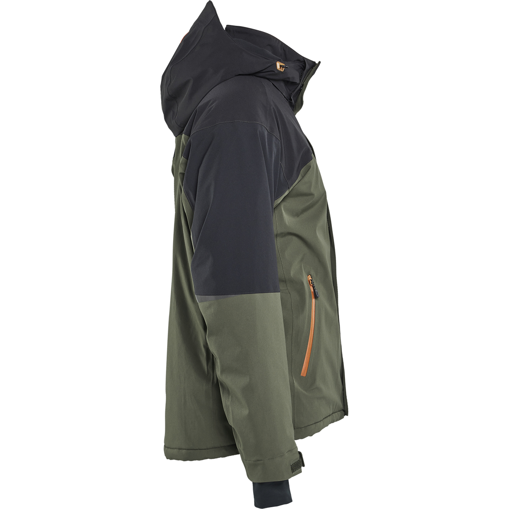 Blaklader STRIKER Winter Jacket Stretch, Forest Green/Rust (2)